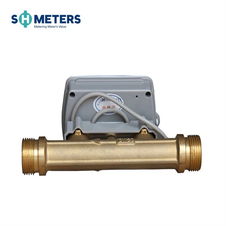 Brass Body Dn25 High Precision Digital Ultrasonic Water Meters
