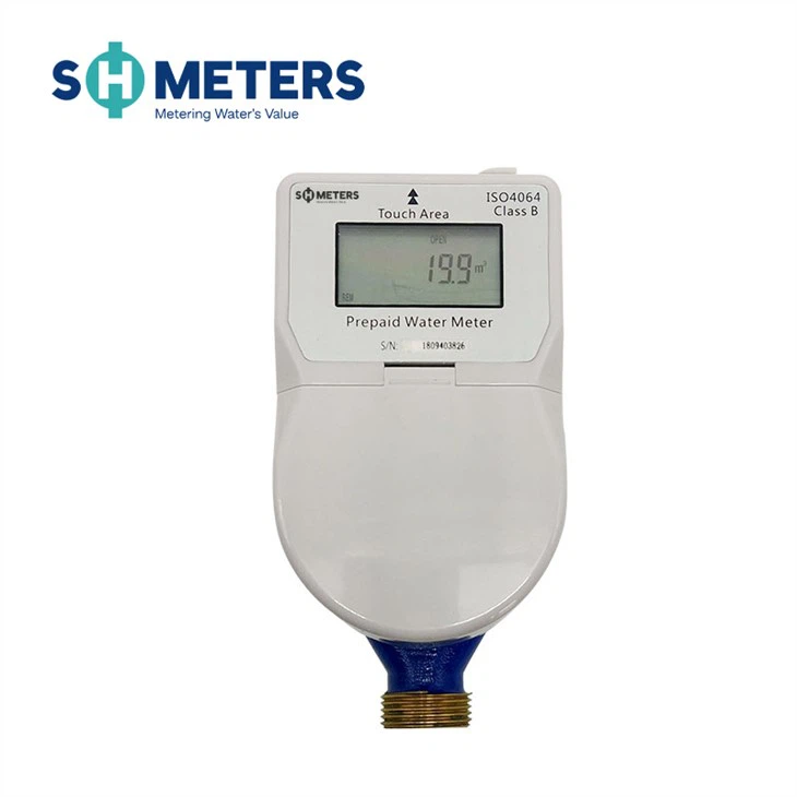 Brass Water Meter Body Prepaid Water Meter IC Card Smart Digital Prepaid Water Meter
