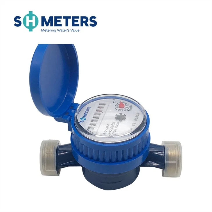 Class B 15mm-20mm Mechanical Brass Single Jet Water Meter
