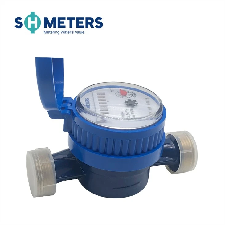 Class B 15mm-20mm Mechanical Brass Single Jet Water Meter