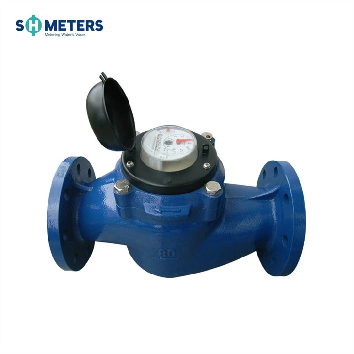 Digital Vertical Spiral Wing Cast Iron Woltman Cold Water Meter Manufacturer