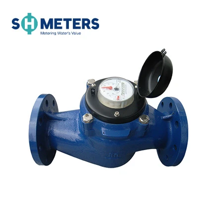 Digital Vertical Spiral Wing Cast Iron Woltman Cold Water Meter Manufacturer
