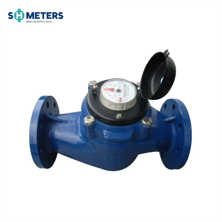 Digital Vertical Spiral Wing Cast Iron Woltman Cold Water Meter Manufacturer