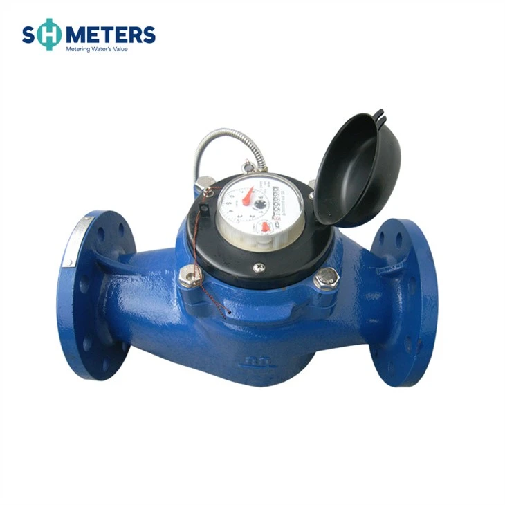 Digital Vertical Spiral Wing Cast Iron Woltman Cold Water Meter Manufacturer
