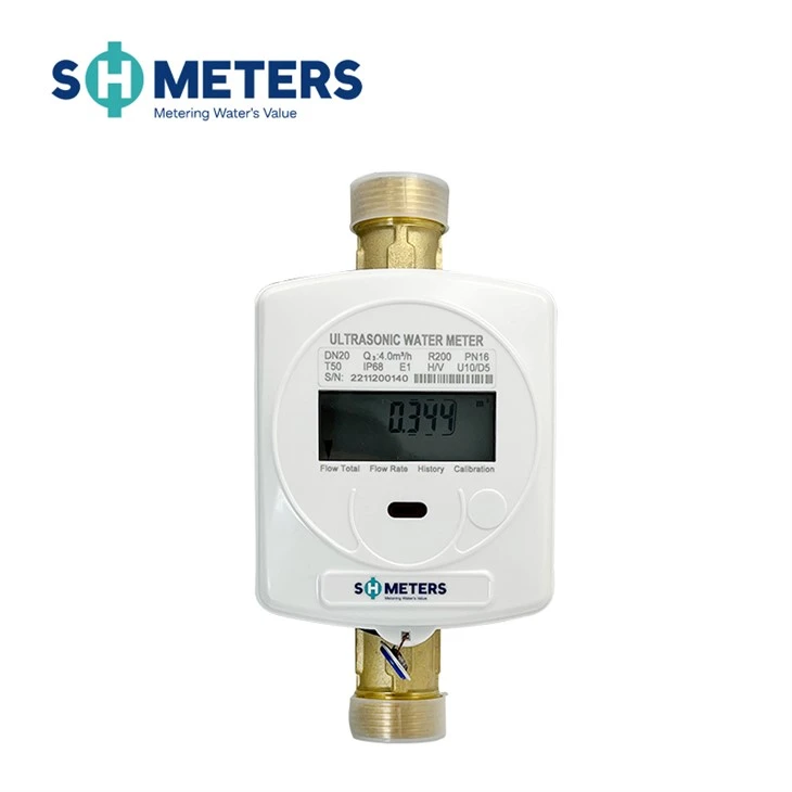 Dn15 Miter tal-Ilma Ultrasoniku Wireless Digital Brass Body