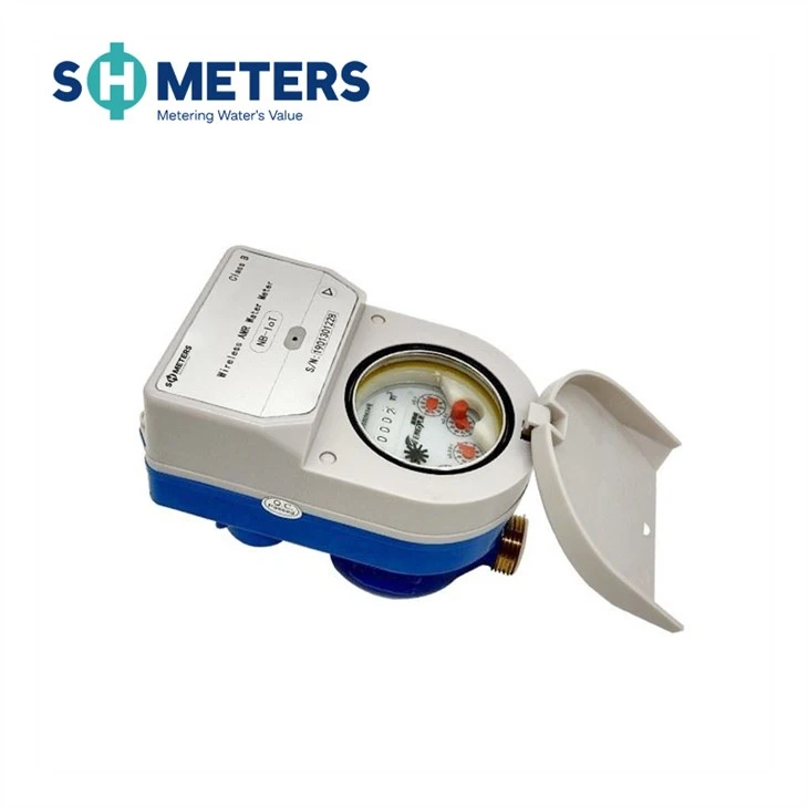IP68 Iot GPRS Prepaid AMR Water Meter Remote Dry Brass Meters