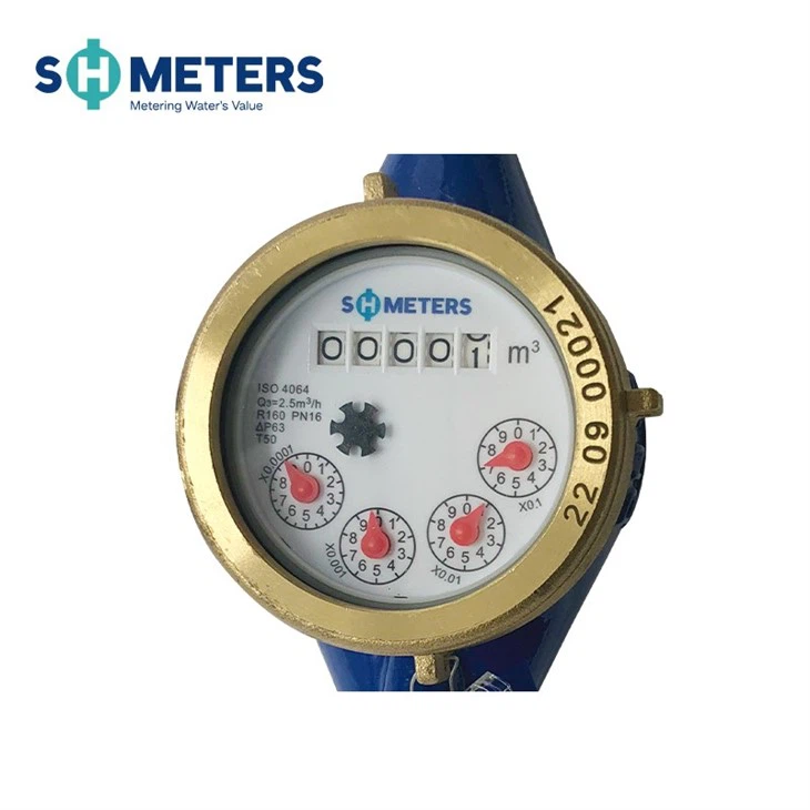 Multi-jet Dry Dial Cold Water Meter For Household