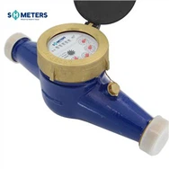 Miters tal-Ilma b'Ħafna Ġettijiet tal-Korp tal-Brass Diġitali ta '25mm