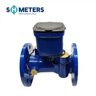 IP68 Double Flange Ultrasonic Water Meter Appoġġ Integrati Sistema Forresidential Bini