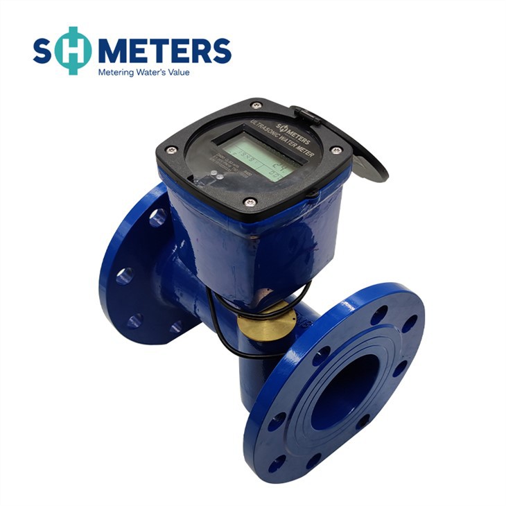 Smart Ultrasonic Flange Water Flow Meter 400 mm