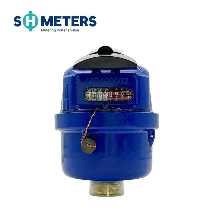 Volumetric Rotary Piston Brass Water Meter
